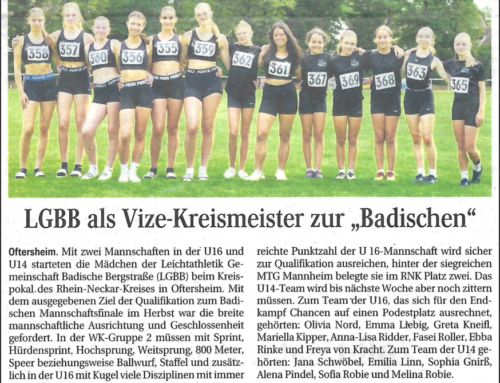 LGBB als Vize-Kreismeister zur „Badischen“
