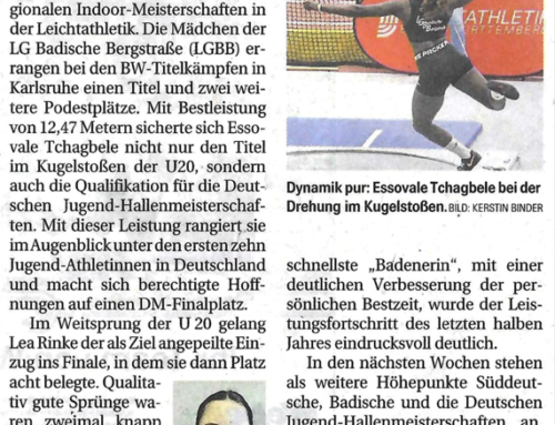 Tchagbele als Meisterin zur DM